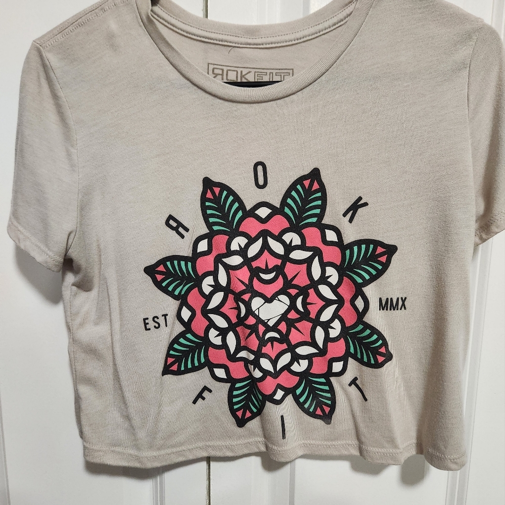 Rokfit Crop Tee